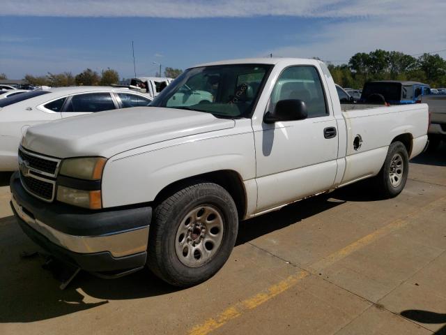 1GCEC14X17Z115383 - 2007 CHEVROLET SILVERADO C1500 CLASSIC WHITE photo 1