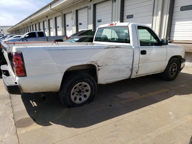 1GCEC14X17Z115383 - 2007 CHEVROLET SILVERADO C1500 CLASSIC WHITE photo 3