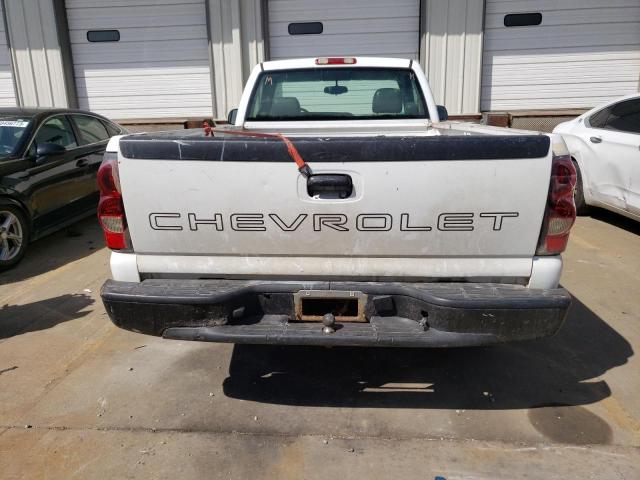 1GCEC14X17Z115383 - 2007 CHEVROLET SILVERADO C1500 CLASSIC WHITE photo 6