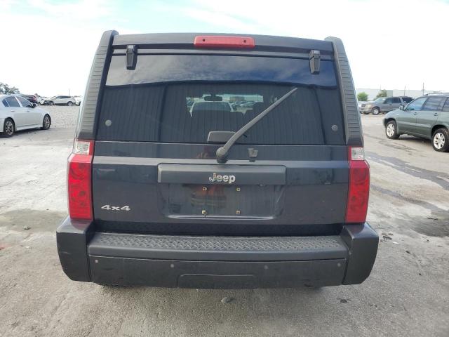 1J8HG48K68C207216 - 2008 JEEP COMMANDER SPORT Czarny zdjęcie 6