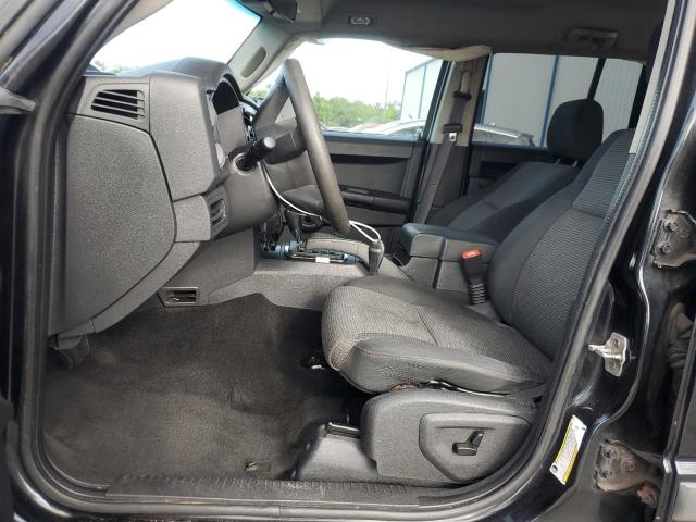 1J8HG48K68C207216 - 2008 JEEP COMMANDER SPORT Czarny zdjęcie 7