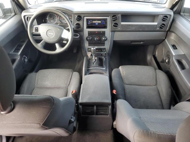 1J8HG48K68C207216 - 2008 JEEP COMMANDER SPORT Czarny zdjęcie 8