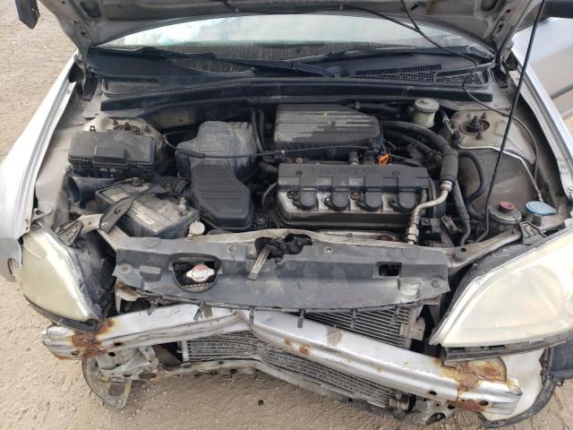 2HGES16341H936371 - 2001 HONDA CIVIC DX SILVER photo 11