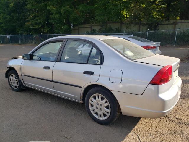 2HGES16341H936371 - 2001 HONDA CIVIC DX SILVER photo 2