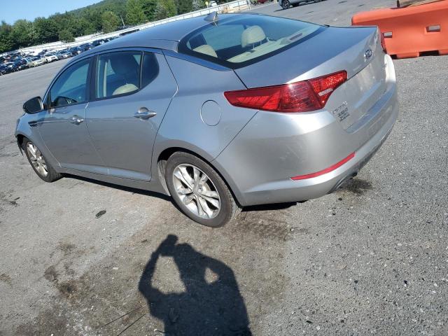5XXGN4A70CG034333 - 2012 KIA OPTIMA EX SILVER photo 2