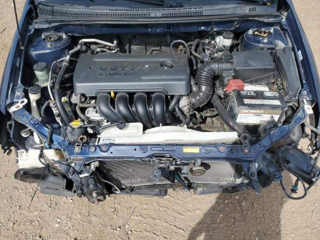 1NXBR32E38Z968313 - 2008 TOYOTA COROLLA CE BLUE photo 11