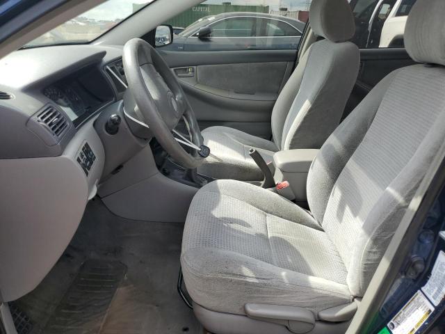 1NXBR32E38Z968313 - 2008 TOYOTA COROLLA CE BLUE photo 7