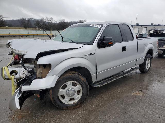 1FTFX1CFXBKD82640 - 2011 FORD F150 SUPER CAB SILVER photo 1