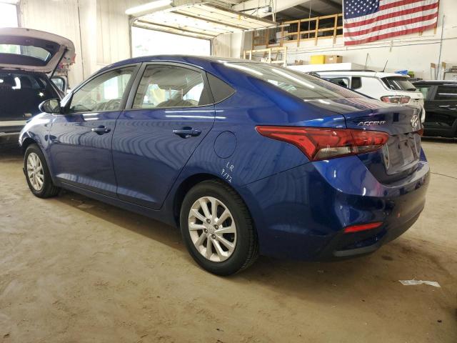 3KPC24A36JE034122 - 2018 HYUNDAI ACCENT SE Көк фото 2