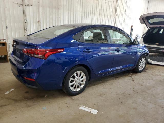 3KPC24A36JE034122 - 2018 HYUNDAI ACCENT SE Көк фото 3