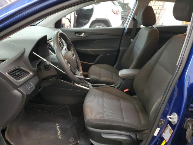 3KPC24A36JE034122 - 2018 HYUNDAI ACCENT SE Көк фото 7