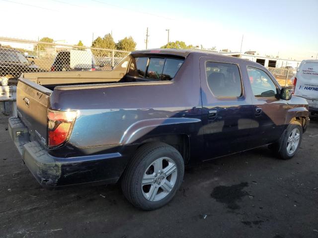 5FPYK1F56EB003216 - 2014 HONDA RIDGELINE RTL BLUE photo 3