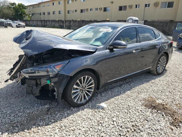 KNALC4J11H5089978 - 2017 KIA CADENZA PREMIUM GRAY photo 1