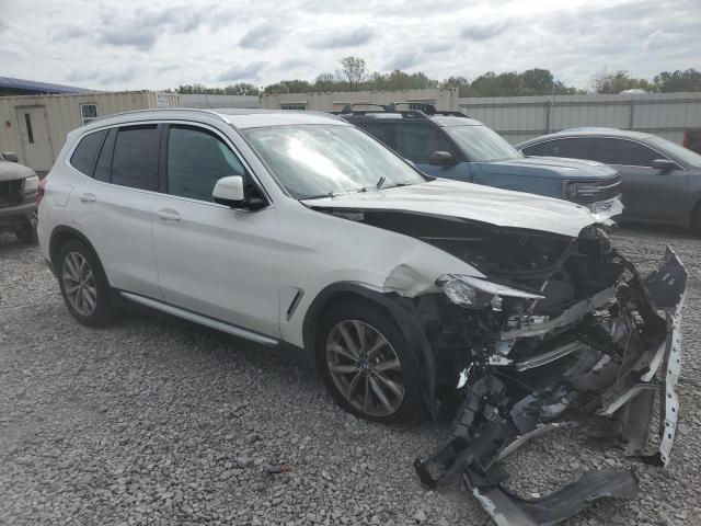 5UXTR7C51KLE93810 - 2019 BMW X3 SDRIVE30I WHITE photo 4