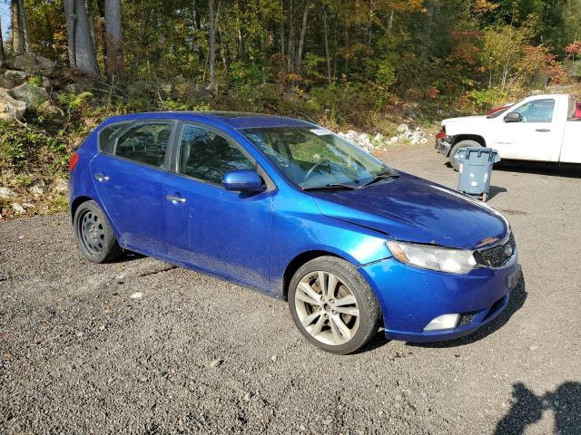 KNAFW5A32C5543918 - 2012 KIA FORTE SX BLUE photo 4