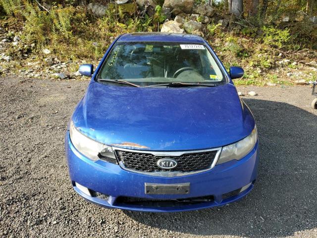 KNAFW5A32C5543918 - 2012 KIA FORTE SX BLUE photo 5