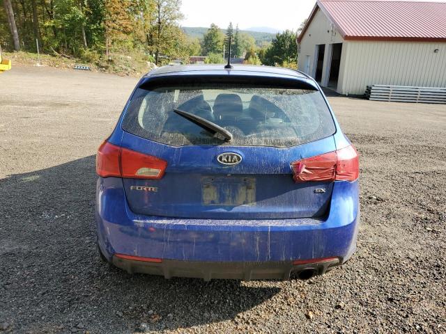 KNAFW5A32C5543918 - 2012 KIA FORTE SX BLUE photo 6