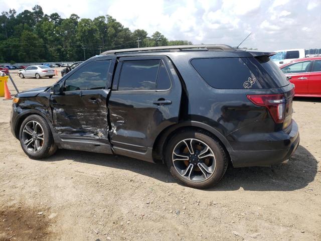 1FM5K8GT8FGC34543 - 2015 FORD EXPLORER SPORT Қара фото 2