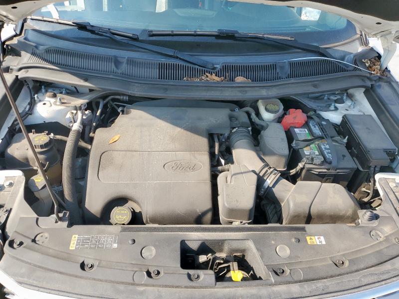 1FM5K7F84GGA01249 - 2016 FORD EXPLORER LIMITED WHITE photo 12