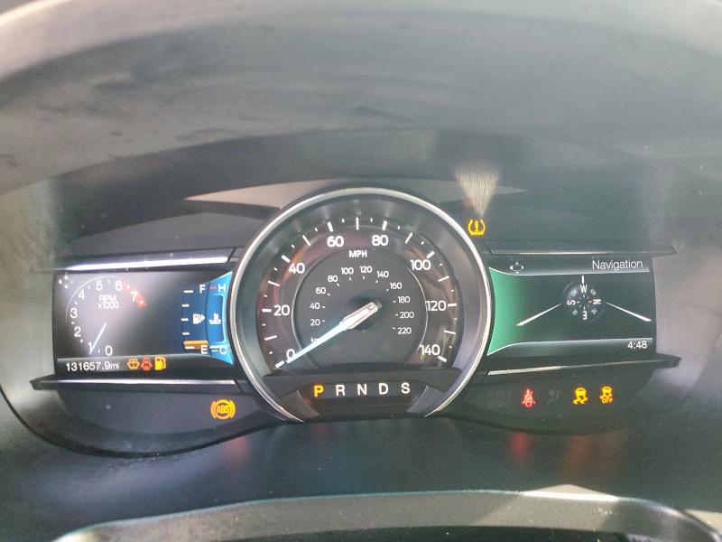 1FM5K7F84GGA01249 - 2016 FORD EXPLORER LIMITED WHITE photo 9