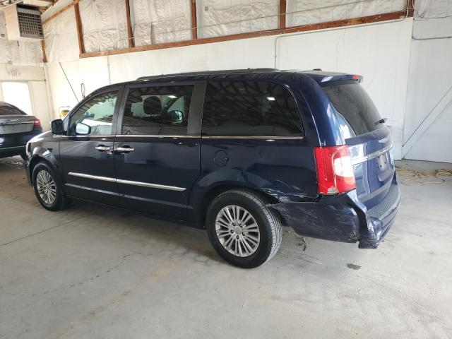 2C4RC1CG2FR529493 - 2015 CHRYSLER TOWN & COU TOURING L BLUE photo 2