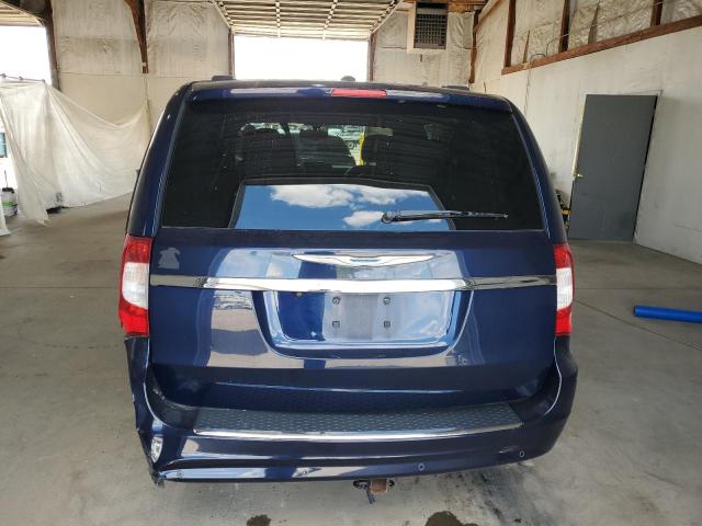 2C4RC1CG2FR529493 - 2015 CHRYSLER TOWN & COU TOURING L BLUE photo 6