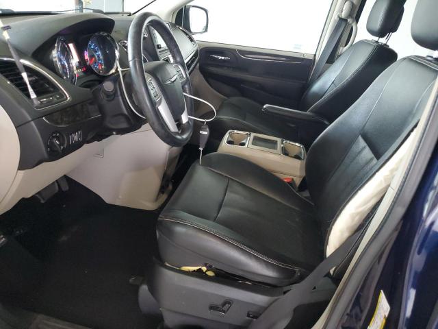 2C4RC1CG2FR529493 - 2015 CHRYSLER TOWN & COU TOURING L BLUE photo 7