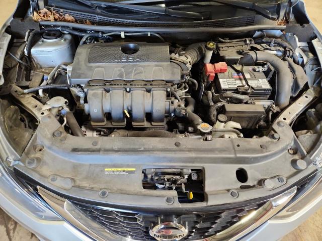 3N1AB7AP3KY264750 - 2019 NISSAN SENTRA S 银色 照片 11