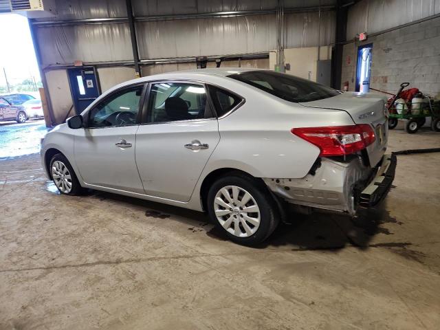 3N1AB7AP3KY264750 - 2019 NISSAN SENTRA S 银色 照片 2