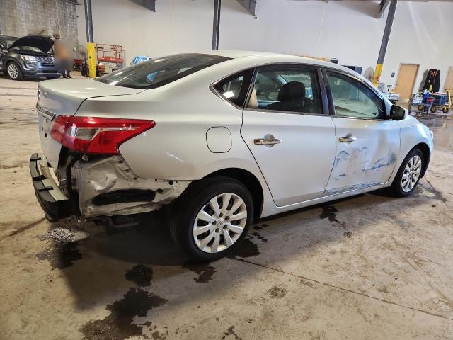 3N1AB7AP3KY264750 - 2019 NISSAN SENTRA S 银色 照片 3