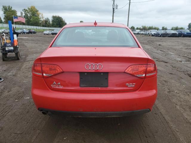 WAUKFAFL6AN061207 - 2010 AUDI A4 PRESTIGE RED photo 6