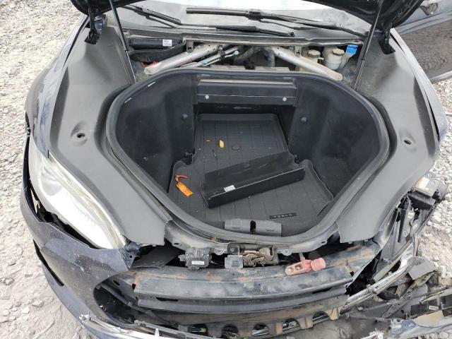 5YJSA1CN5DFP24146 - 2013 TESLA MODEL S BLUE photo 11