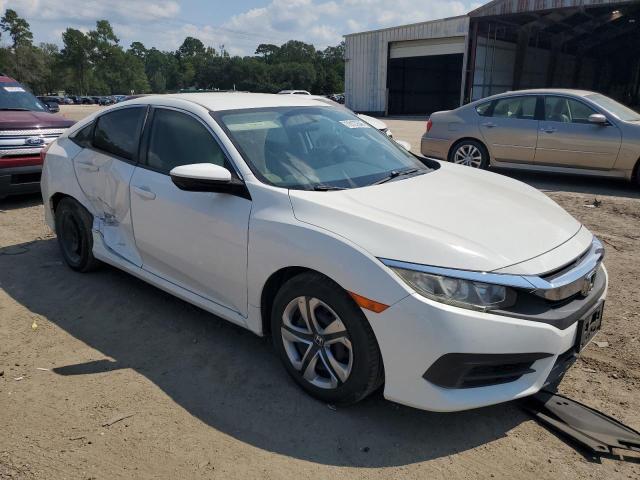 2HGFC2F52JH541291 - 2018 HONDA CIVIC LX WHITE photo 4