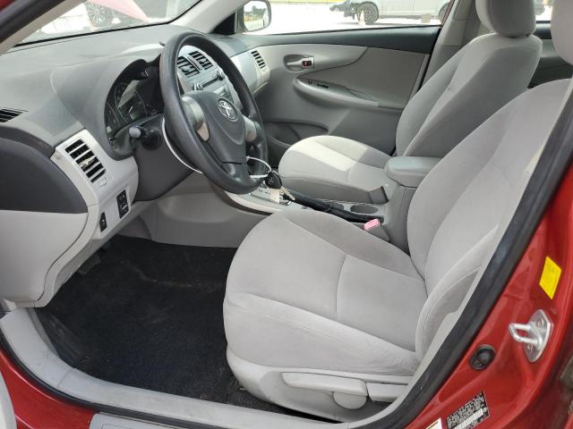 JTDBU4EE4BJ093742 - 2011 TOYOTA COROLLA BASE Қызыл фото 7