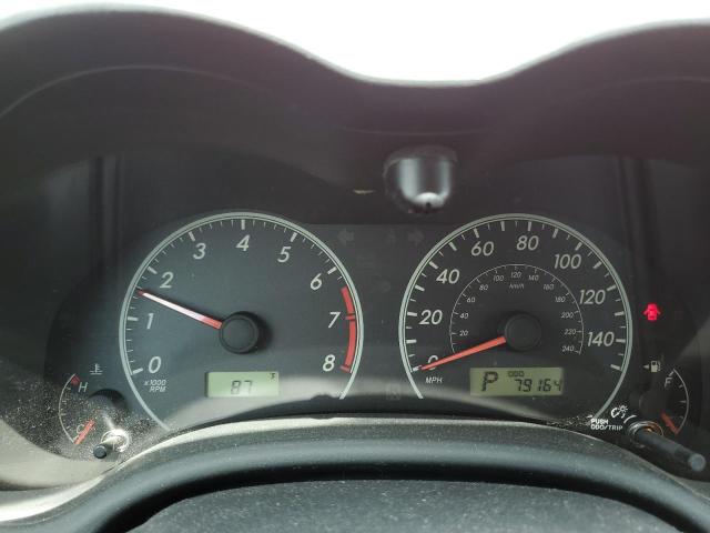 JTDBU4EE4BJ093742 - 2011 TOYOTA COROLLA BASE Қызыл фото 9