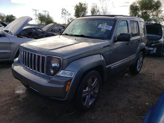 1C4PJMFK3CW164291 - 2012 JEEP LIBERTY JET GRAY photo 1