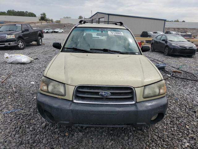 JF1SG63683H731181 - 2003 SUBARU FORESTER 2.5X 米色 照片 5