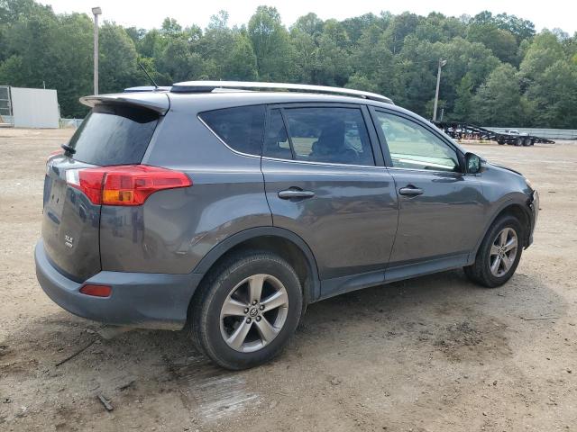 JTMRFREV5FJ015658 - 2015 TOYOTA RAV4 XLE GRAY photo 3