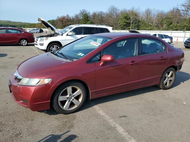 2HGFA16699H525173 - 2009 HONDA CIVIC LX-S წითელი ფოტო 1