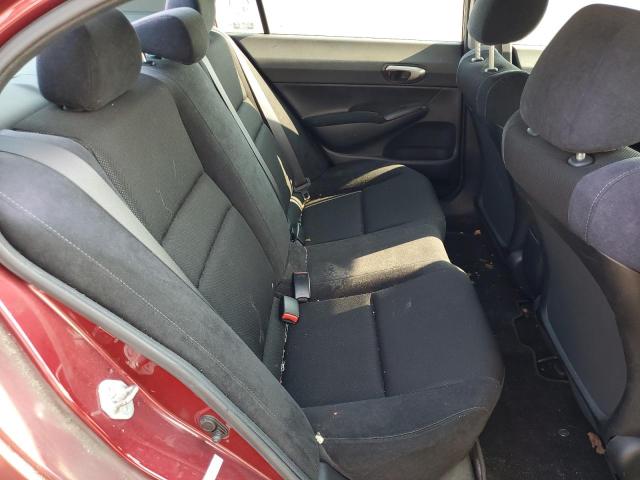 2HGFA16699H525173 - 2009 HONDA CIVIC LX-S წითელი ფოტო 10