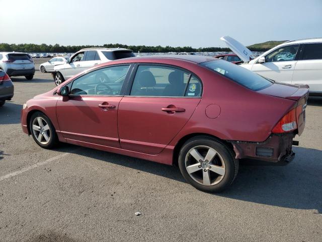 2HGFA16699H525173 - 2009 HONDA CIVIC LX-S წითელი ფოტო 2