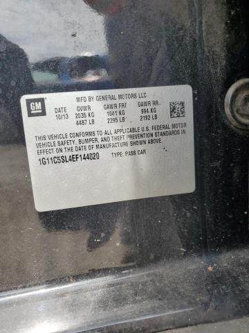 1G11C5SL4EF144020 - 2014 CHEVROLET MALIBU 1LT 黑色 照片 13