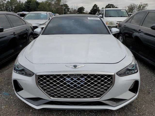 KMTG44LAXKU015066 - 2019 GENESIS G70 PRESTIGE WHITE photo 5