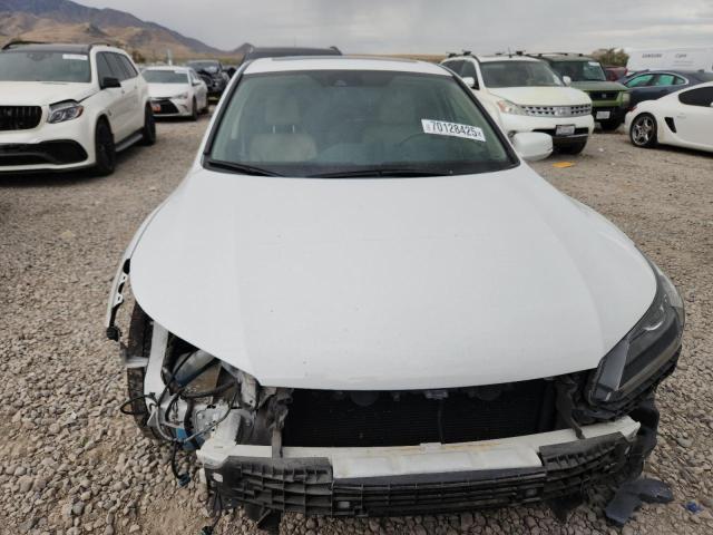 1HGCR2F86EA178736 - 2014 HONDA ACCORD EXL WHITE photo 5