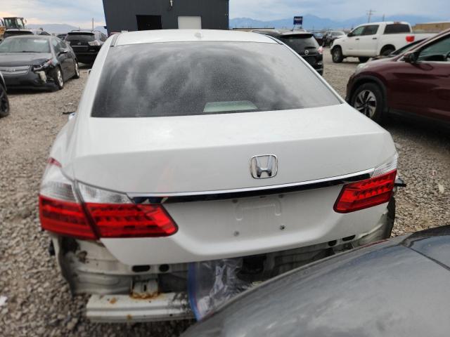 1HGCR2F86EA178736 - 2014 HONDA ACCORD EXL WHITE photo 6