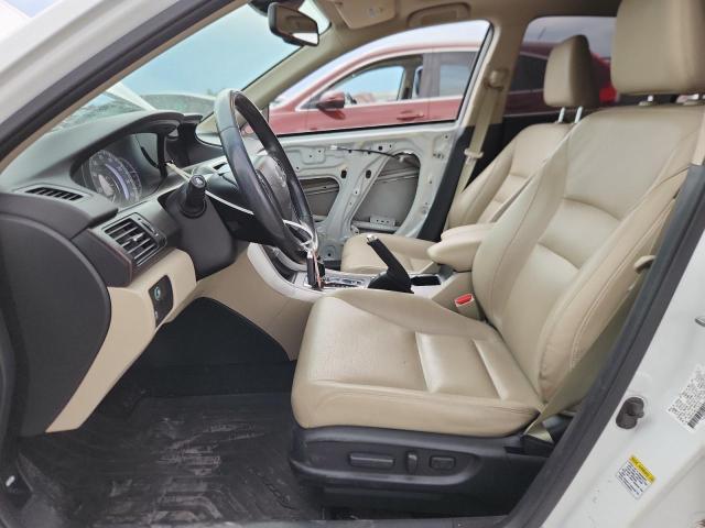1HGCR2F86EA178736 - 2014 HONDA ACCORD EXL WHITE photo 7