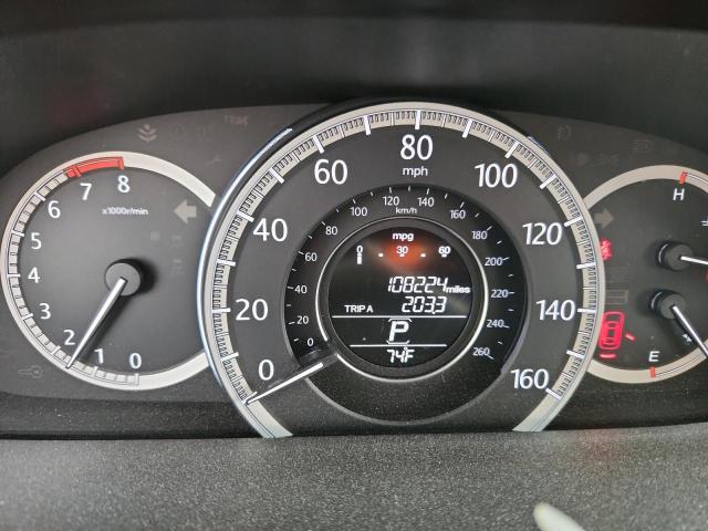 1HGCR2F86EA178736 - 2014 HONDA ACCORD EXL WHITE photo 9