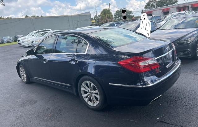 KMHGC4DD7CU169970 - 2012 HYUNDAI GENESIS 3.8L 蓝色 照片 3