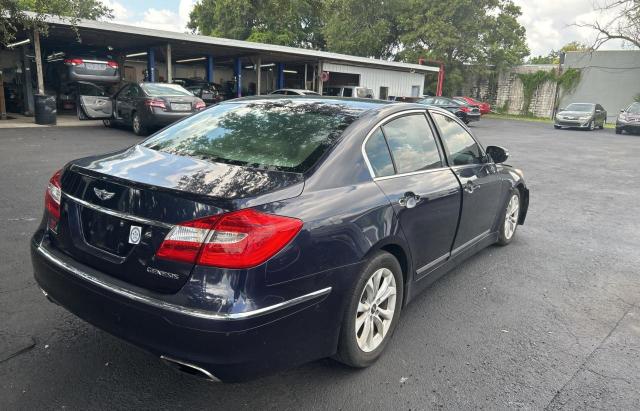 KMHGC4DD7CU169970 - 2012 HYUNDAI GENESIS 3.8L 蓝色 照片 4