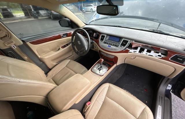 KMHGC4DD7CU169970 - 2012 HYUNDAI GENESIS 3.8L 蓝色 照片 9